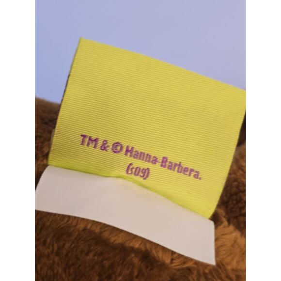 10" Scooby-Doo Plush W/ Green Mystery Inc Hoodie Kings Island Paramount Parks - Picture 8 of 9